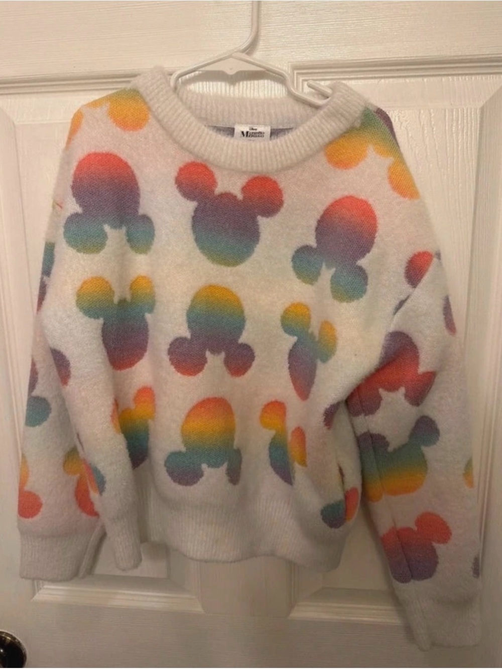 Disney Rainbow Mickey Crewneck Sweater